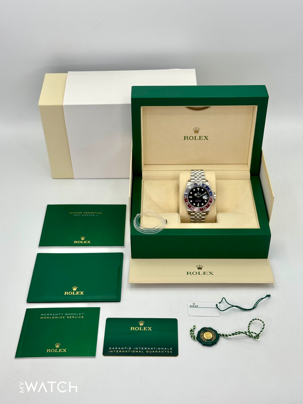 2021 Rolex GMT-Master II "Pepsi" 40mm 126710BLRO Jubilee