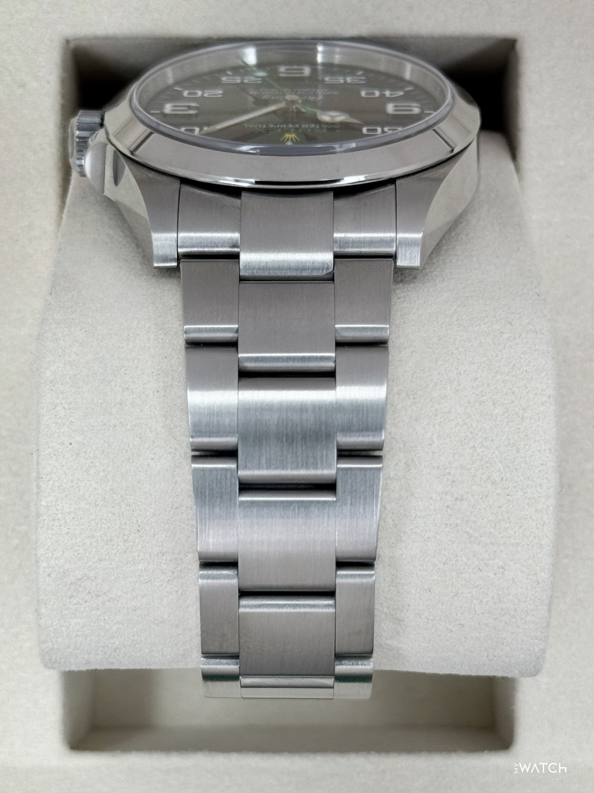 2025 Rolex Air-King 40mm 126900 Stainless Steel Black Dial