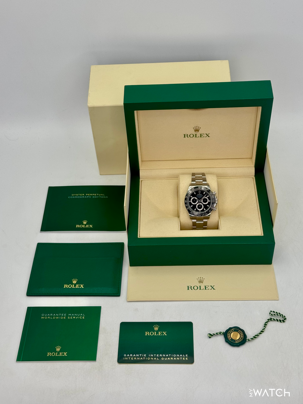 2021 Rolex Daytona 40mm 116500LN Stainless Steel Black Dial