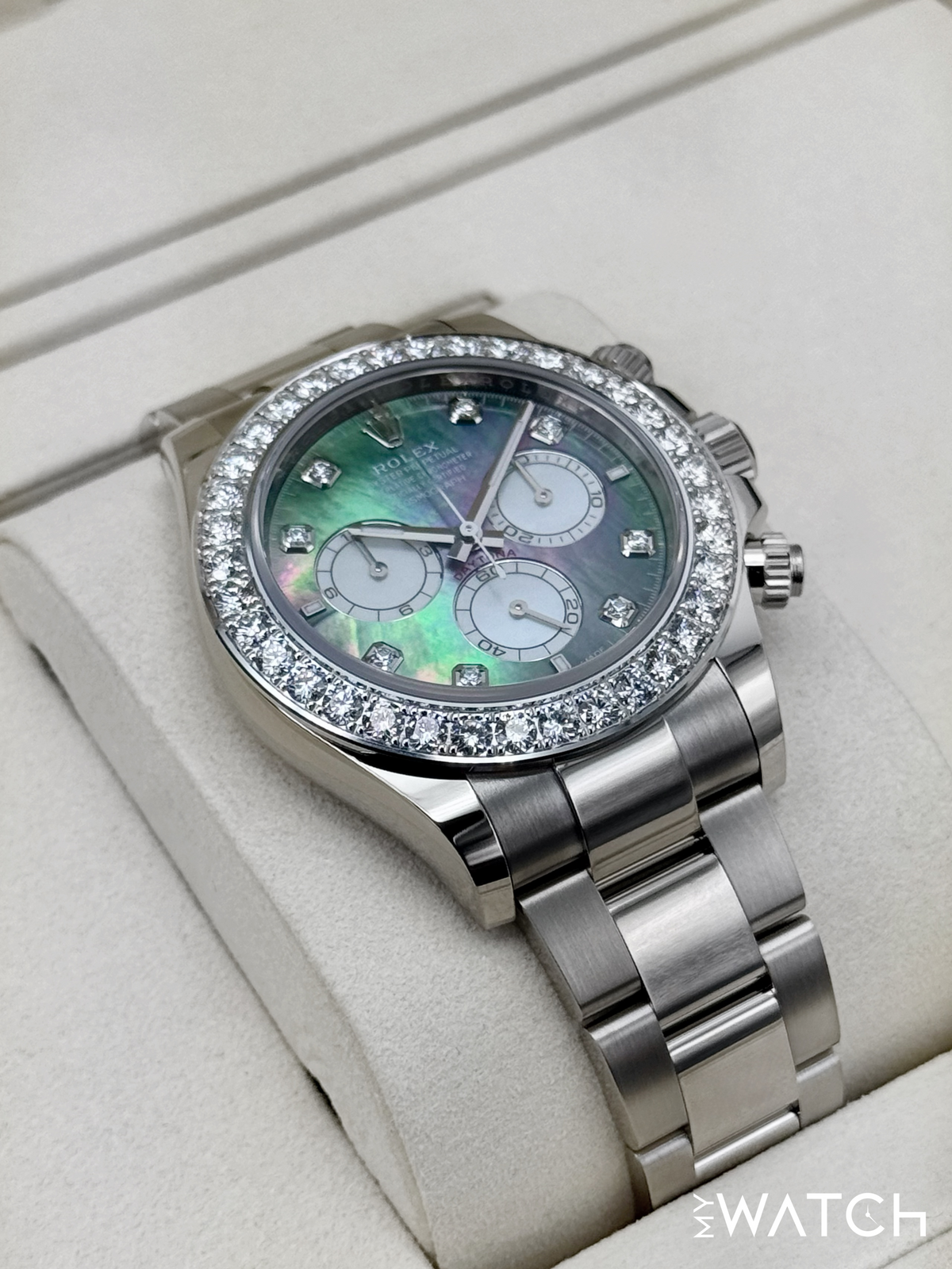 NEW 2026 Rolex Daytona 40mm 126579RBR Mother of Pearl Diamond Dial