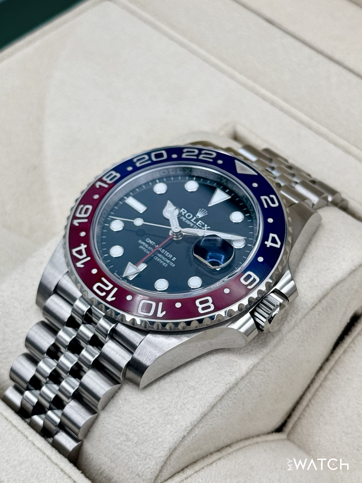 2018 Rolex GMT-Master II "Pepsi" 40mm 126710BLRO Jubilee