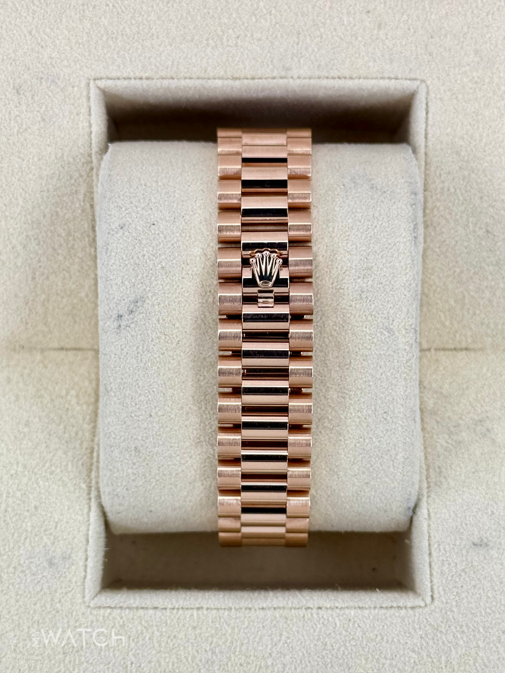 2022 Rolex Datejust 31mm 278275 Rose Gold Chocolate Diamond Dial