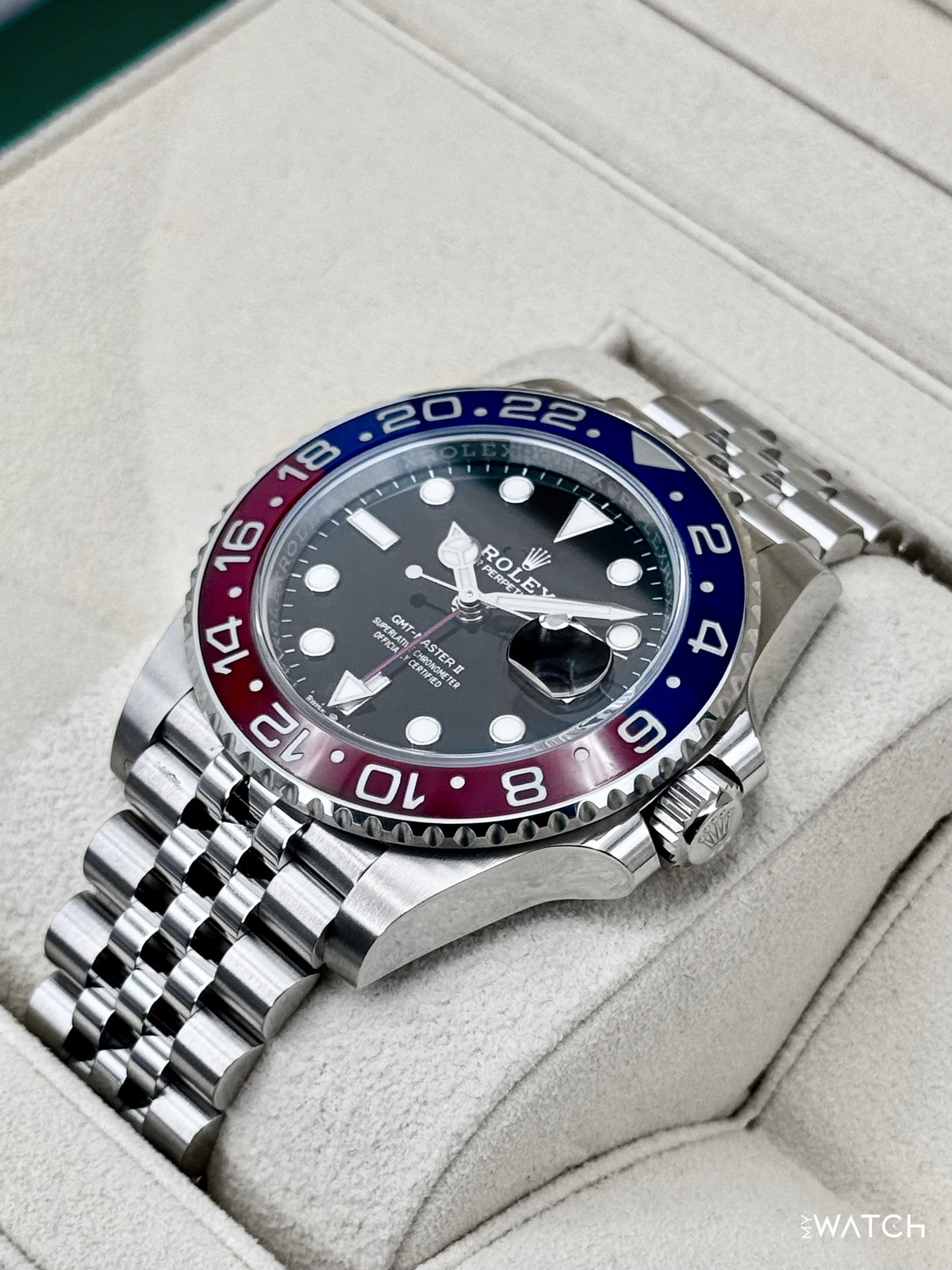 2021 Rolex GMT-Master II "Pepsi" 40mm 126710BLRO Jubilee