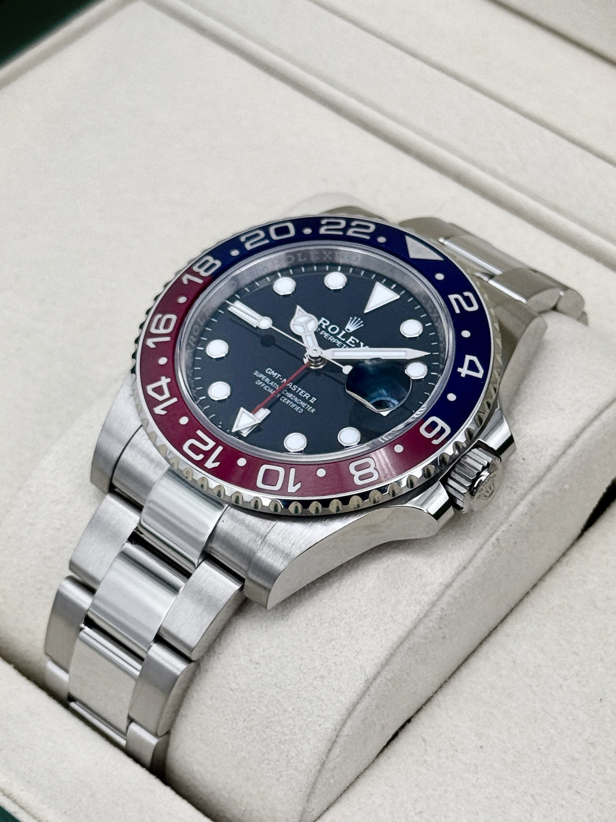 2025 Rolex GMT-Master II "Pepsi" 40mm 126710BLRO Oyster