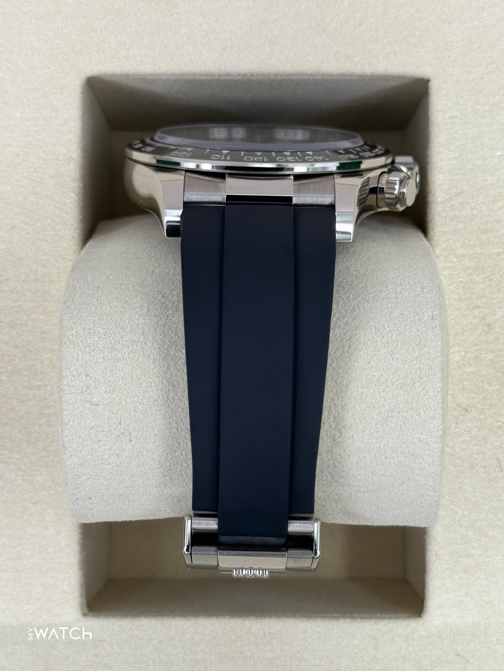 NEW 2026 Rolex Daytona Ghost 126519LN White Gold Oysterflex Silver Dial 40mm
