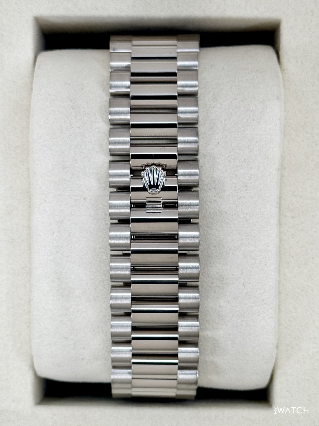 NEW 2026 Rolex Day-Date 40mm 228239 White Gold Meteorite Diamond Dial