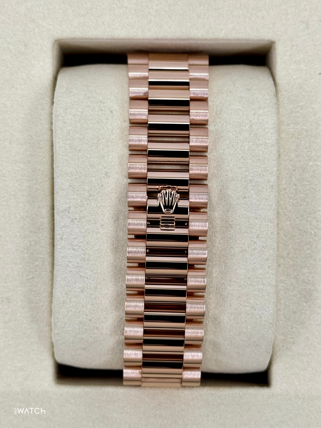 NEW 2025 Rolex Day-Date 40mm 228345RBR Rose Gold Slate Ombre Dial