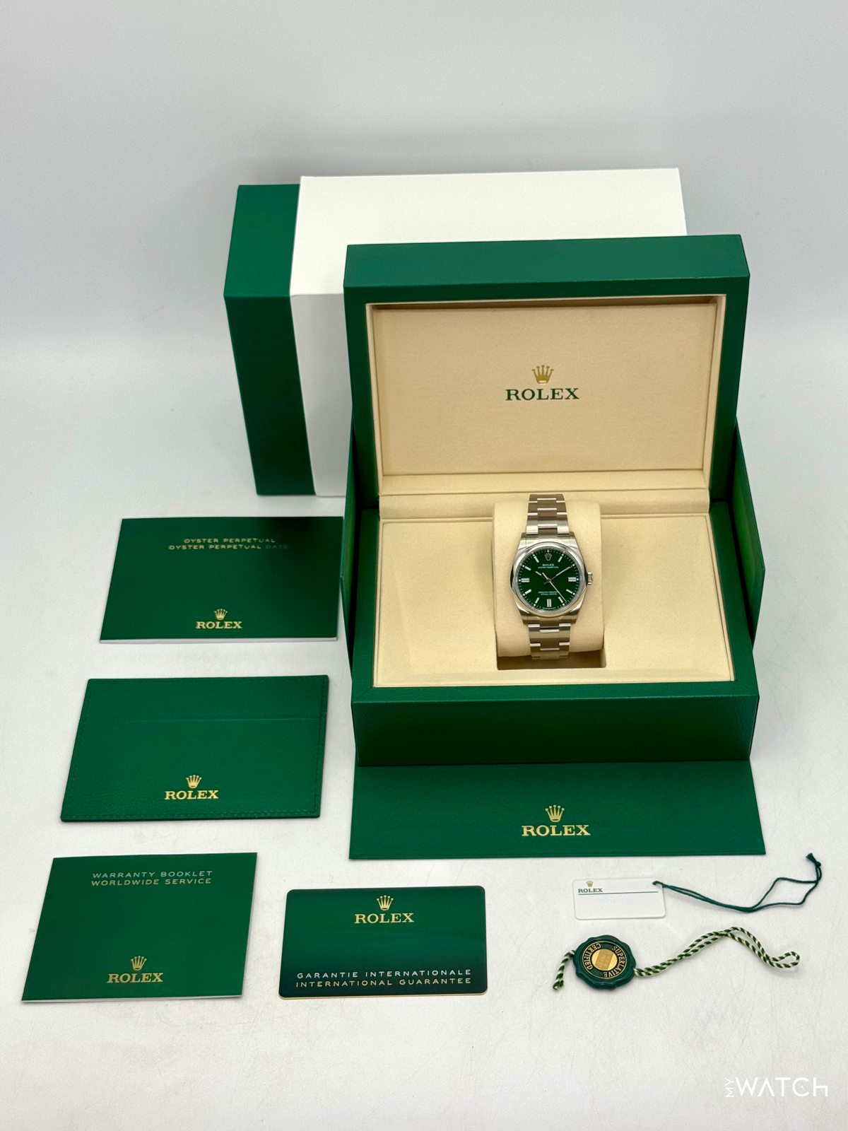 NEW 2026 Rolex Oyster Perpetual 36mm 126000 Green Dial