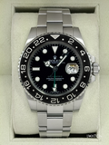 2014 Rolex GMT-Master II 40mm 116710LN Stainless Steel Black Dial