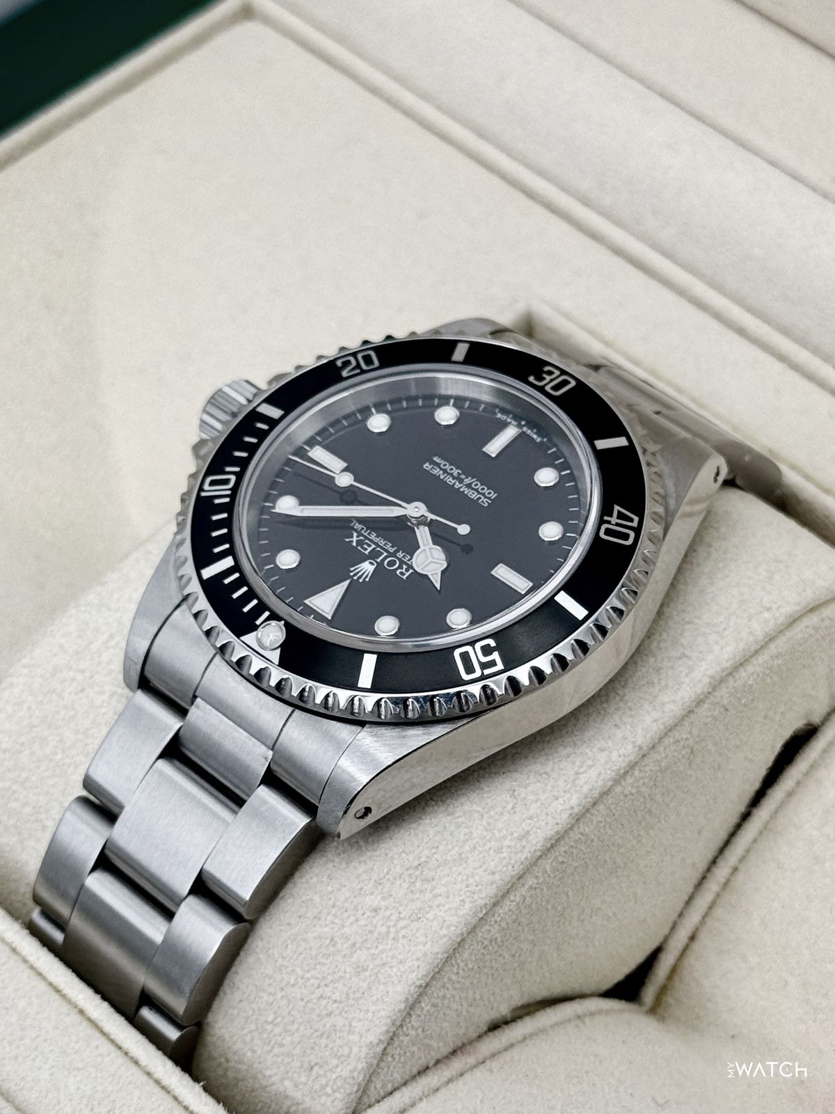2006 Rolex Submariner 40mm 14060M Stainless Steel Two-Liner Black Dial