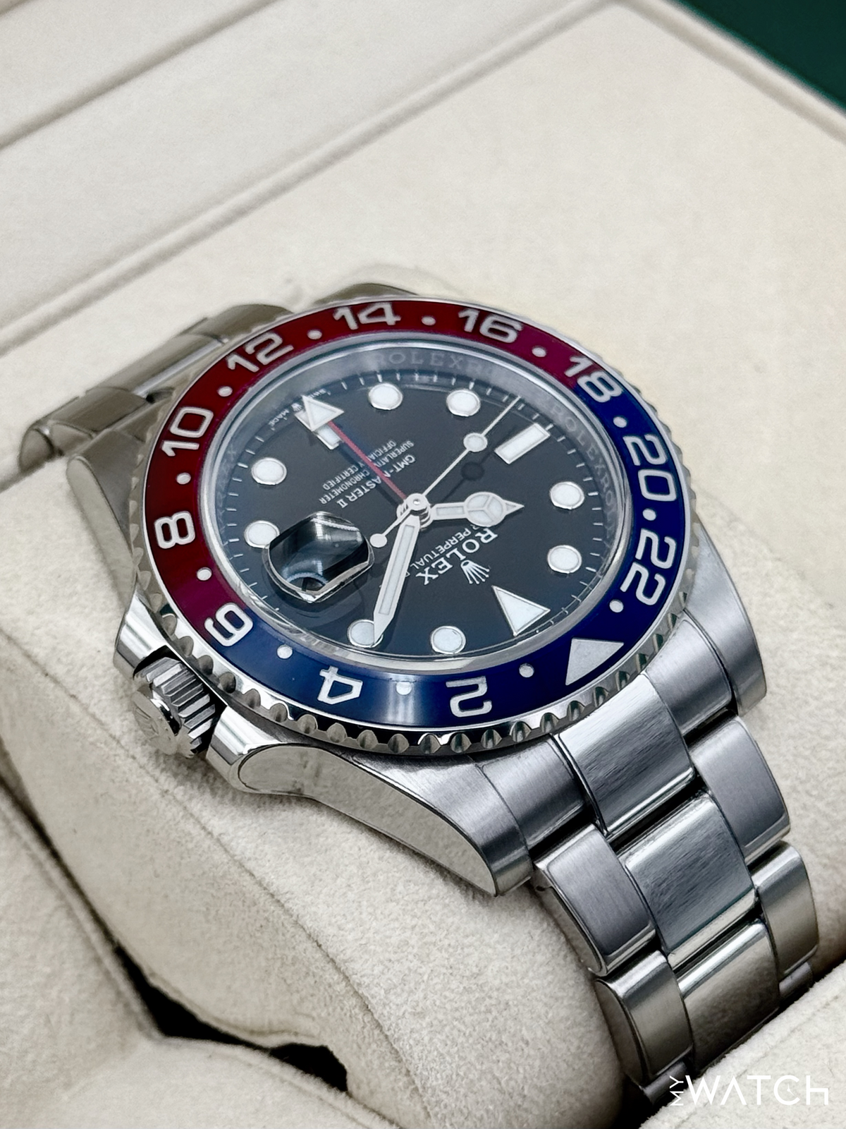 2022 Rolex GMT-Master II "Pepsi" 40mm 126710BLRO Oyster