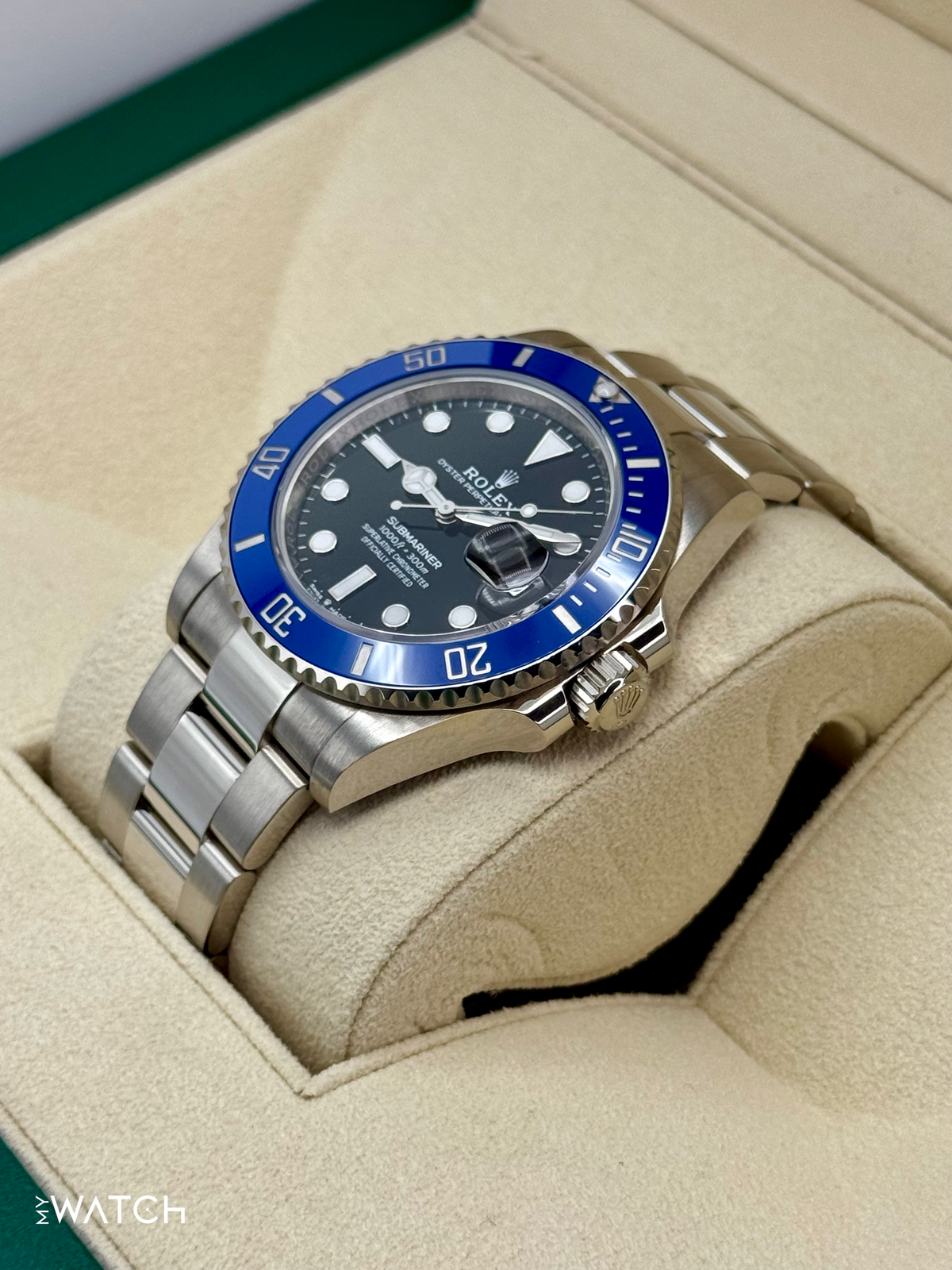 2024 Rolex Submariner “Cookie Monster ” 41mm 126619LB White Gold Black Dial