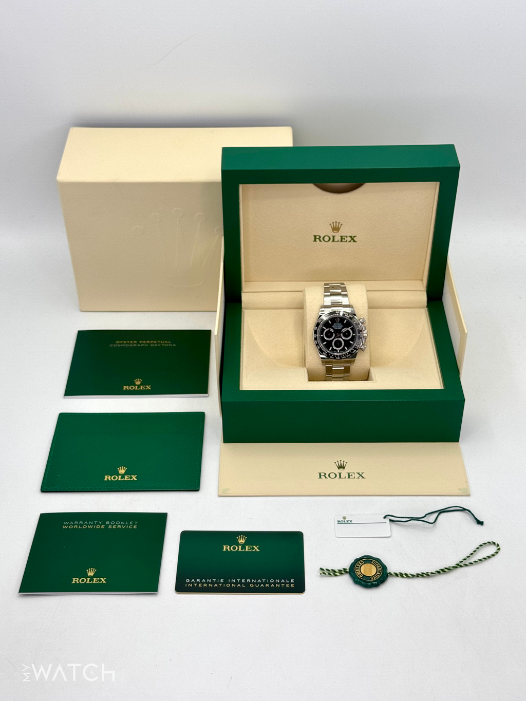 NEW 2024 Rolex Daytona 40mm 126500LN Stainless Steel Black Dial
