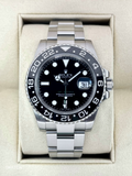 2012 Rolex GMT-Master II 40mm 116710LN Stainless Steel Black Dial