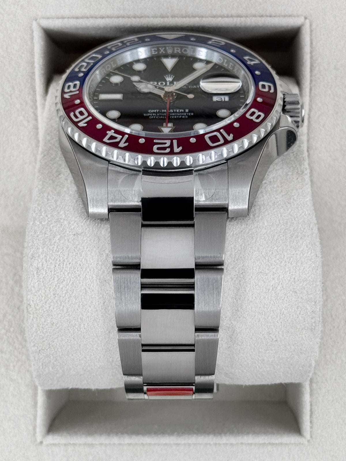 NEW OLD STOCK 2021 Rolex GMT-Master II "Pepsi" 40mm 126710BLRO Oyster (STICKERED)
