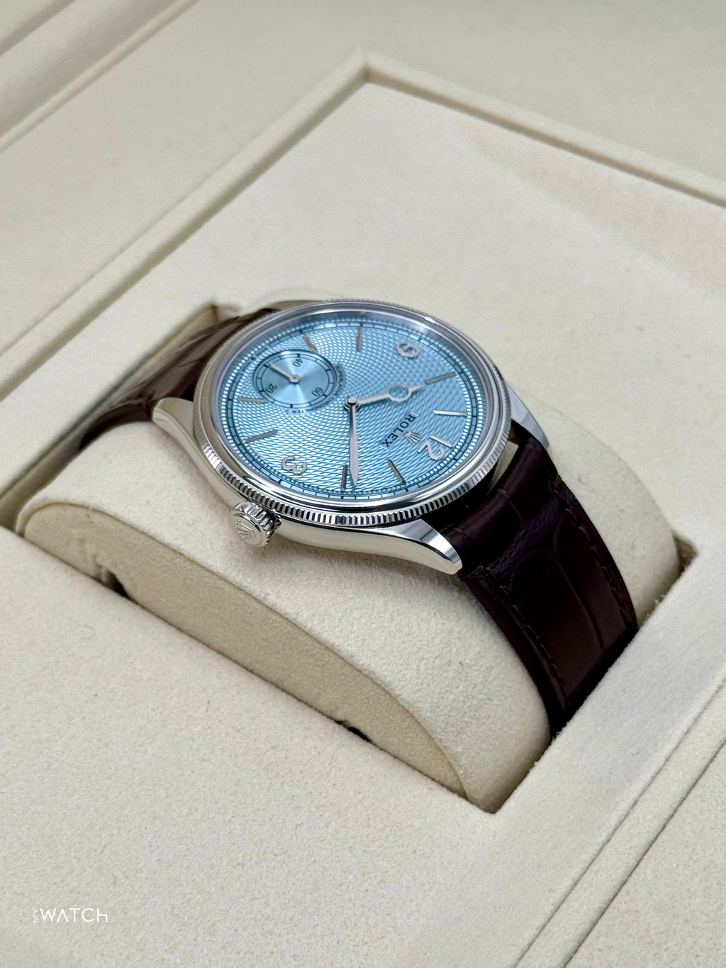NEW 2026 Rolex 1908 39mm 52506 Platinum Ice Blue Dial
