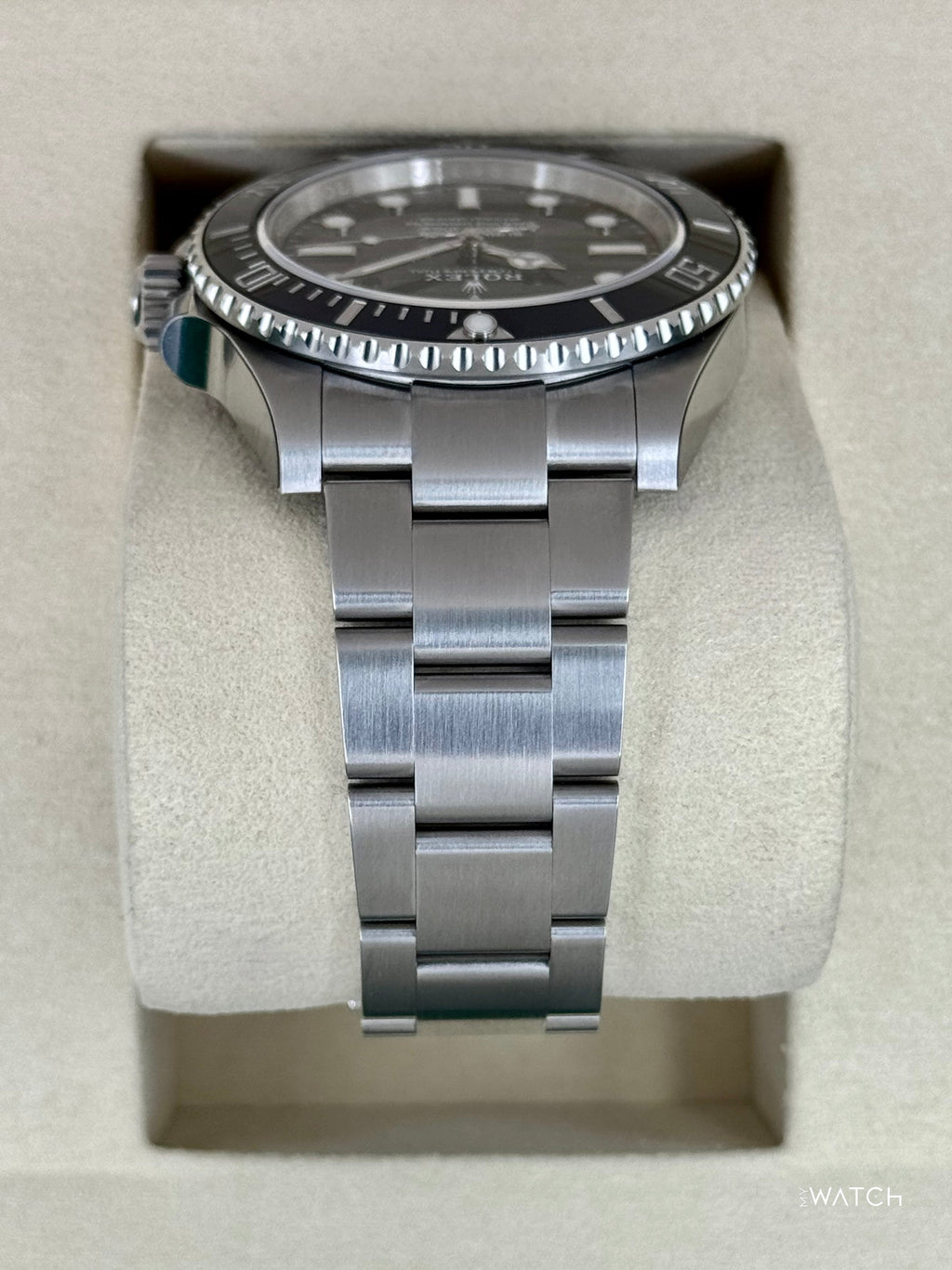 2025 Rolex Submariner 41mm 124060 Stainless Steel Black Dial