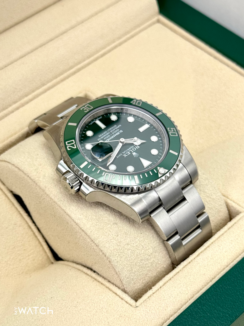 NEW OLD STOCK 2020 Rolex Submariner “Hulk” 40mm 116610LV Green Dial (STICKERED)
