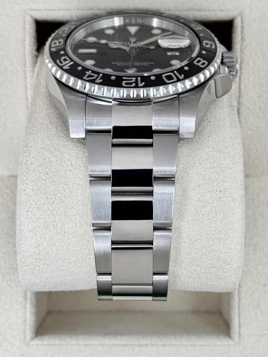 2018 Rolex GMT-Master II 40mm 116710LN Stainless Steel Black Dial