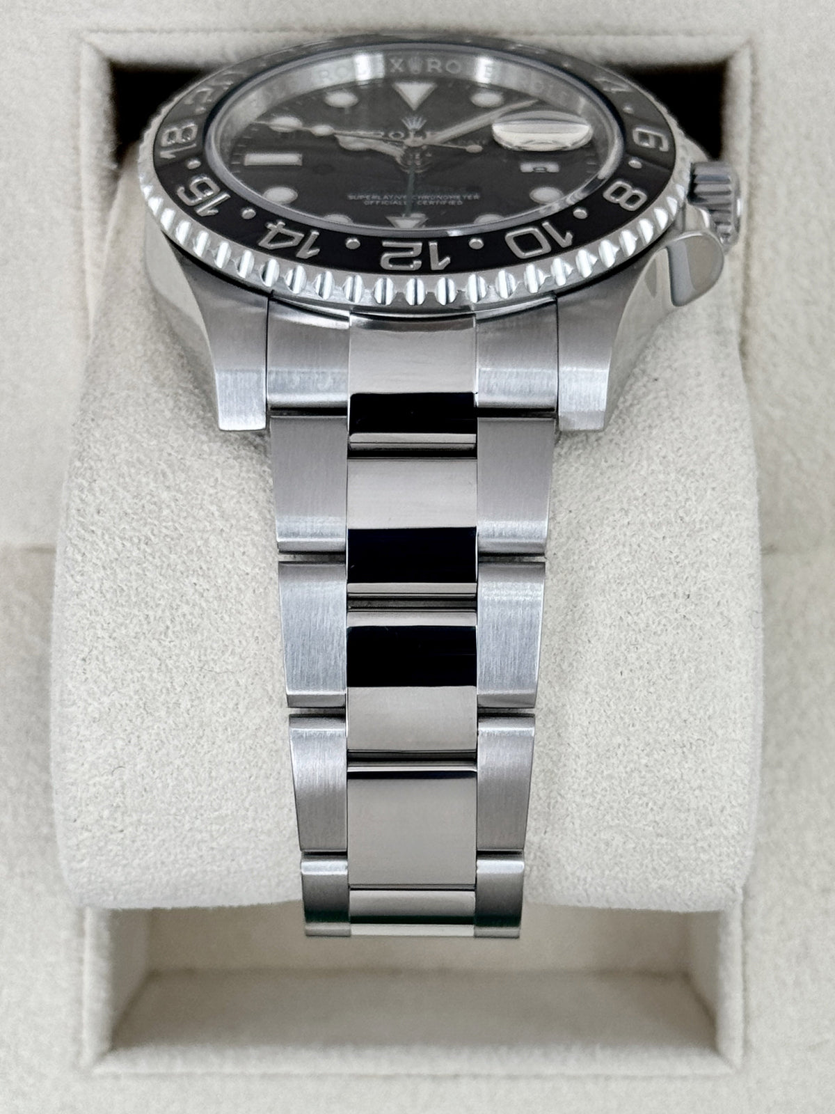 2018 Rolex GMT-Master II 40mm 116710LN Stainless Steel Black Dial