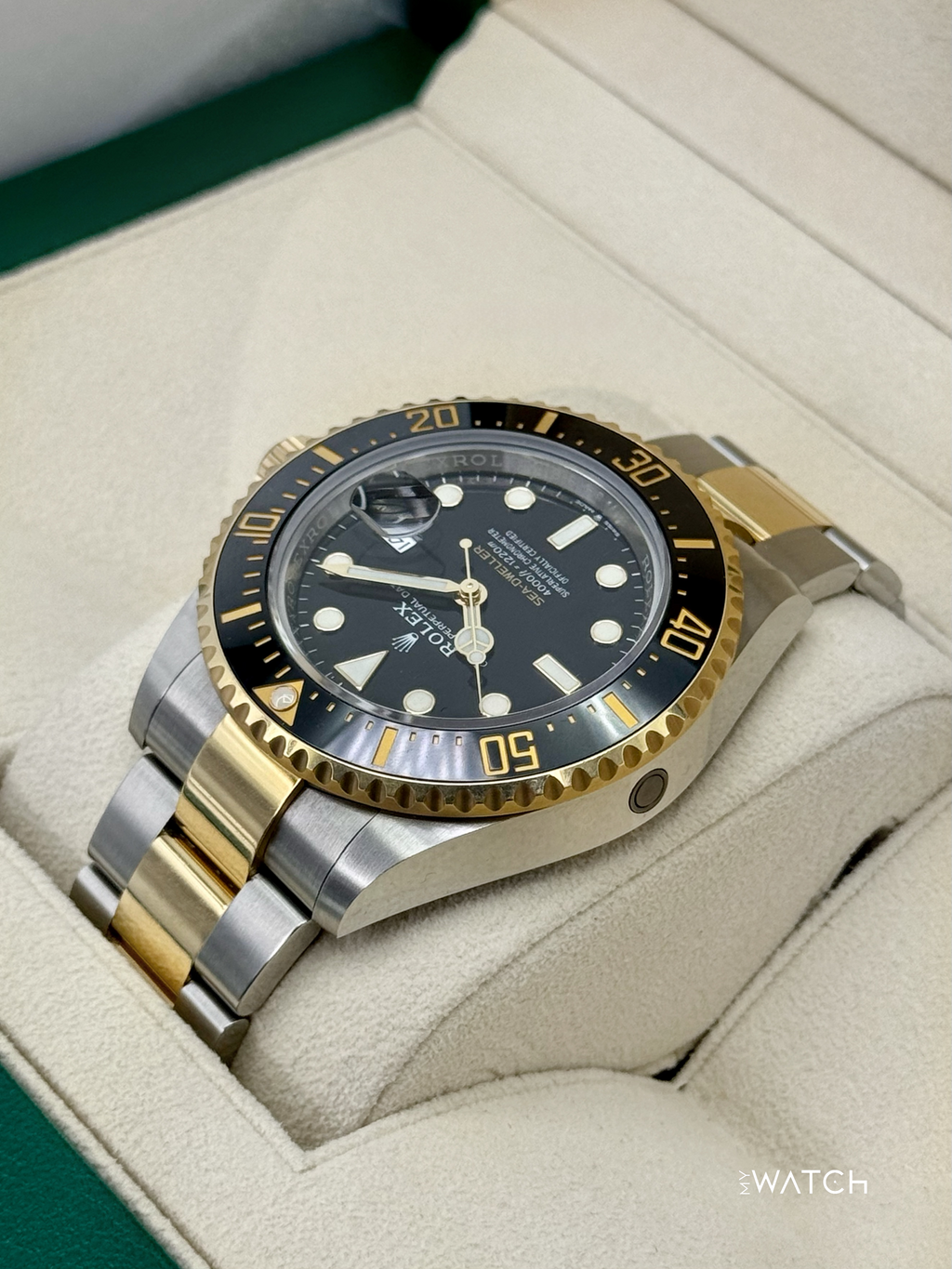 2022 Rolex Sea-Dweller 43mm 126603 Two-Tone Black Dial