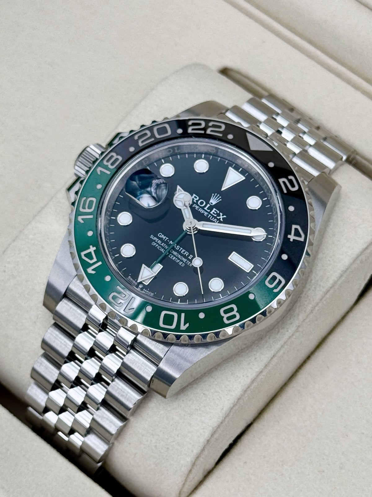2025 Rolex GMT-Master II Sprite 40mm 126720VTNR Jubilee