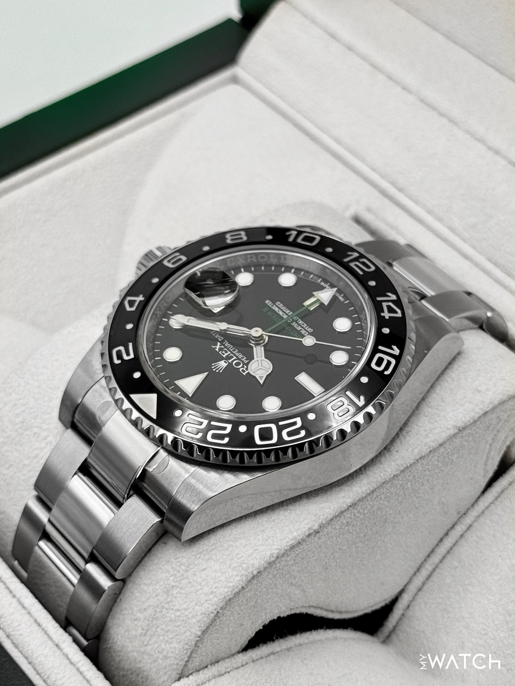 2015 Rolex GMT-Master II 40mm 116710LN Stainless Steel Black Dial