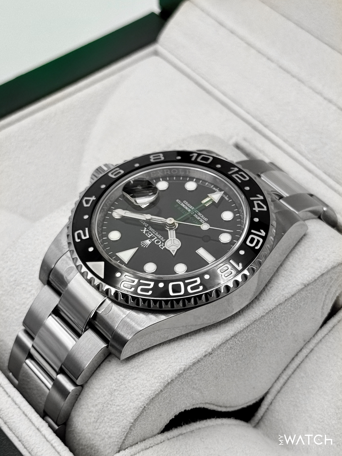 2015 Rolex GMT-Master II 40mm 116710LN Stainless Steel Black Dial