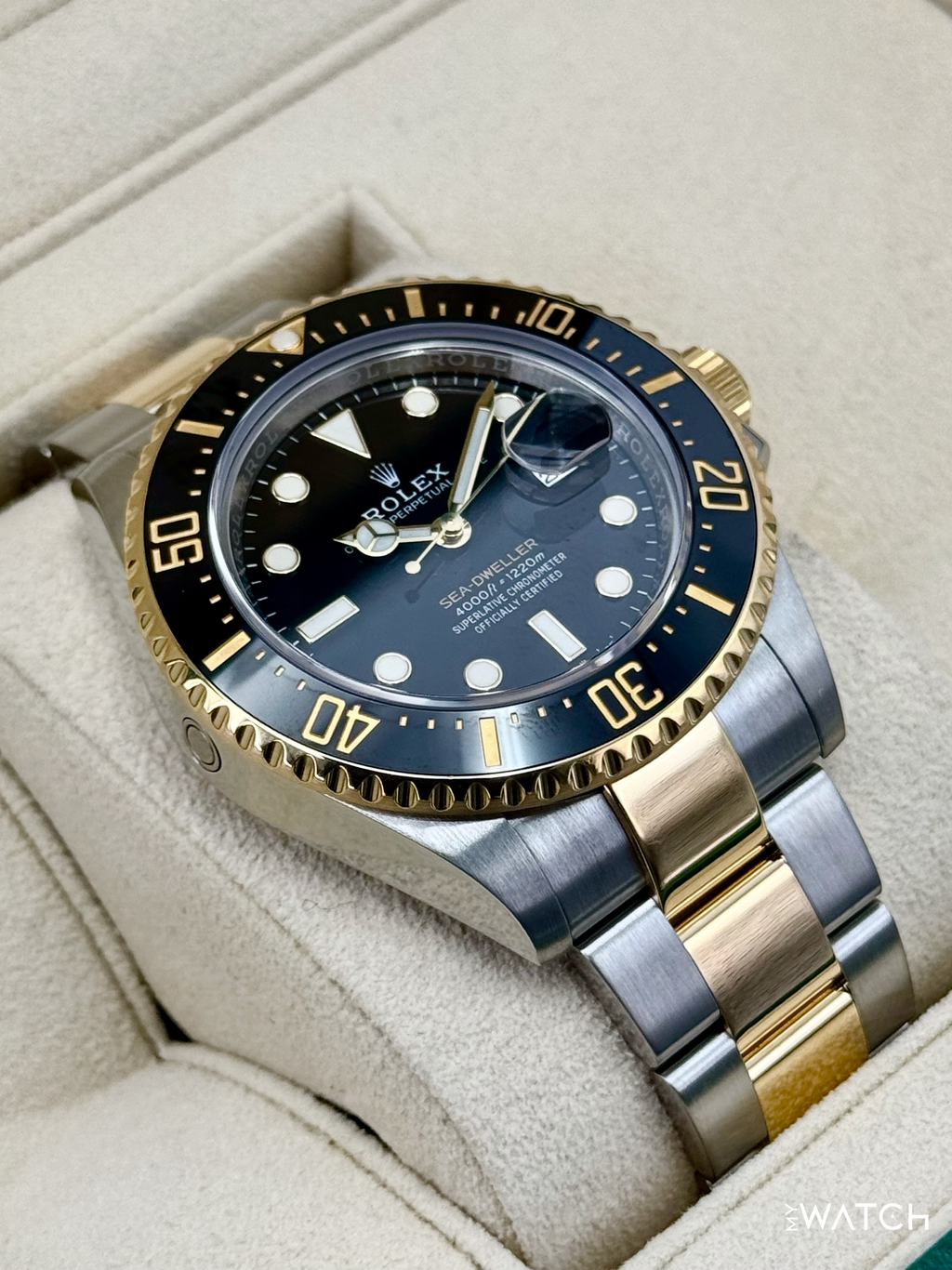 2022 Rolex Sea-Dweller 43mm 126603 Two-Tone Black Dial