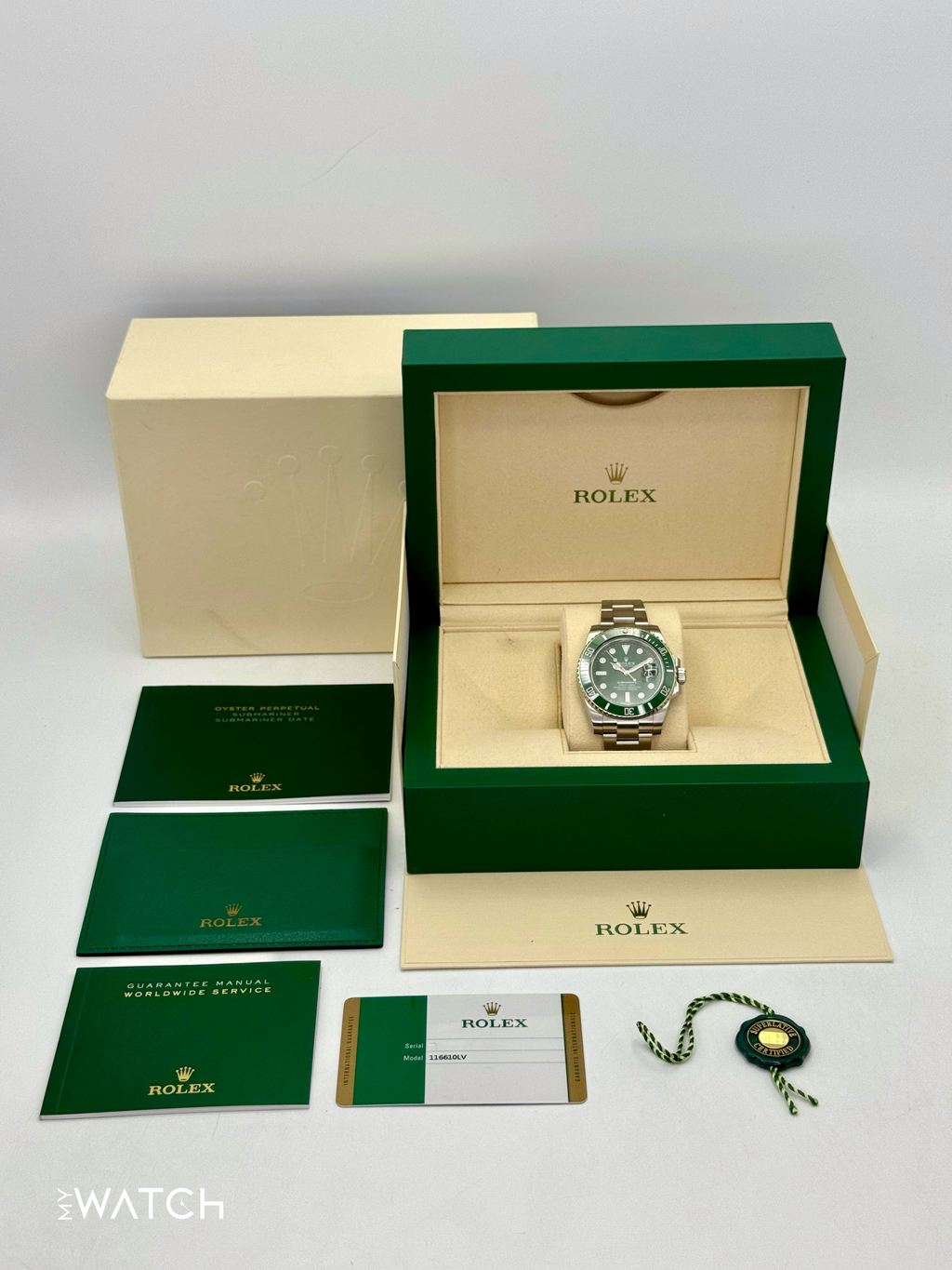 2018 Rolex Submariner “Hulk” 40mm 116610LV Green Dial
