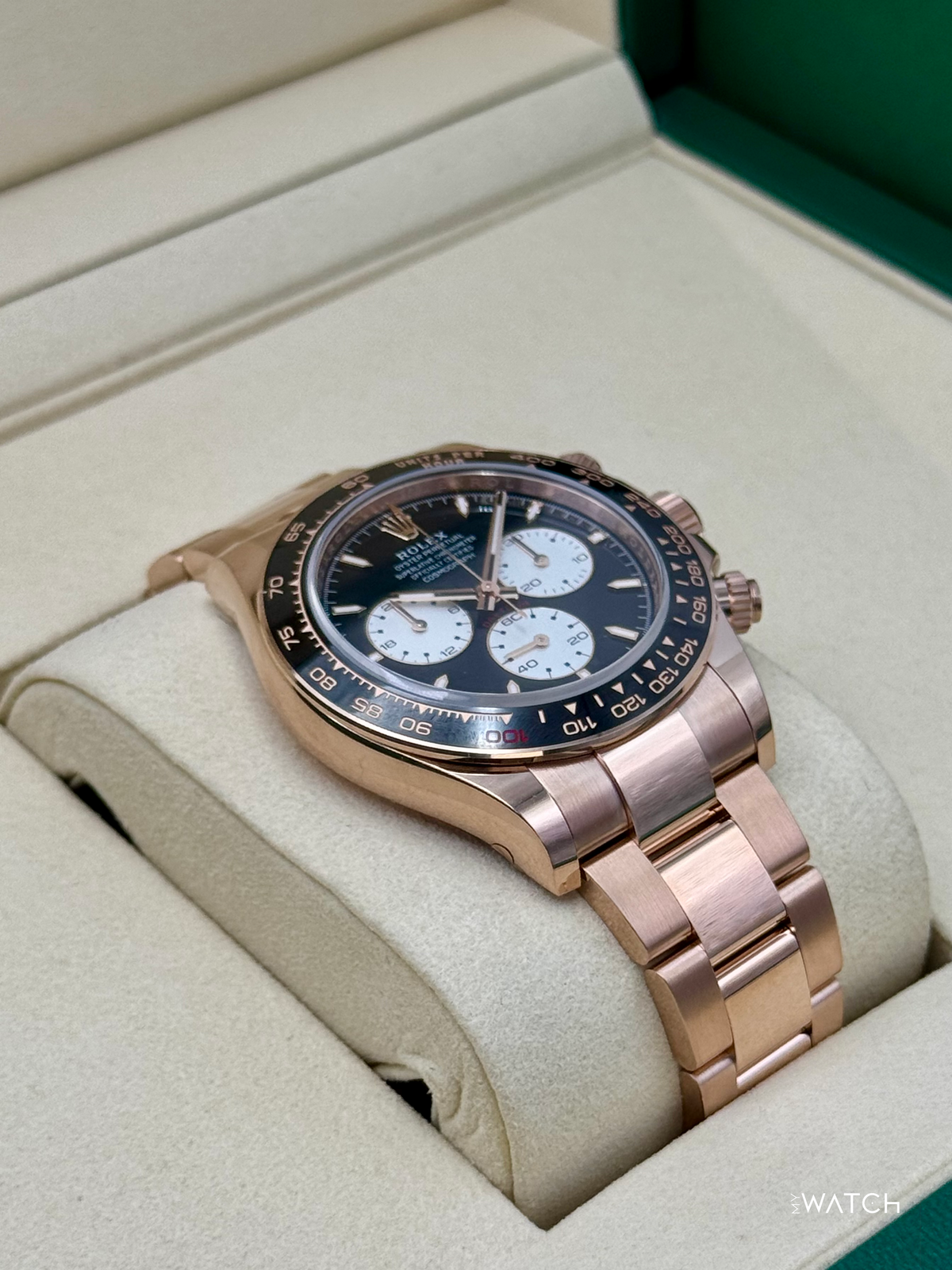 NEW 2025 Rolex Daytona "Le Mans" 40mm 126525LN Rose Gold Black Dial