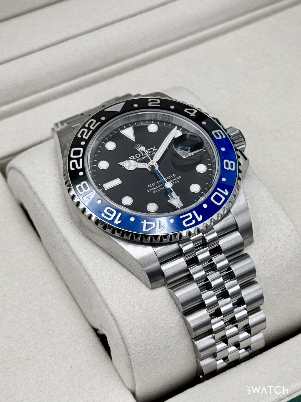 NEW 2025 Rolex GMT-Master II "Batgirl" 40mm 126710BLNR Jubilee