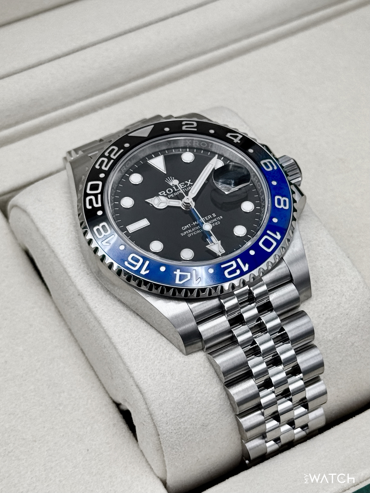 NEW 2025 Rolex GMT-Master II "Batgirl" 40mm 126710BLNR Jubilee