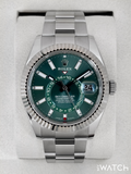 NEW 2026 Rolex Sky-Dweller 42mm 336934 Oyster Green Dial