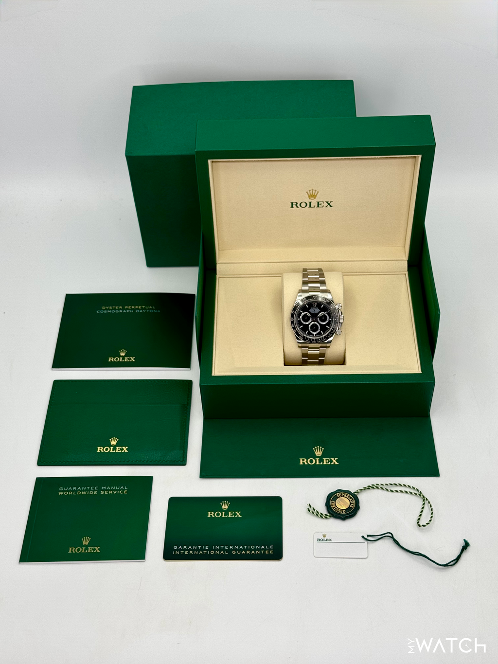 2025 Rolex Daytona 40mm 126500LN Stainless Steel Black Dial