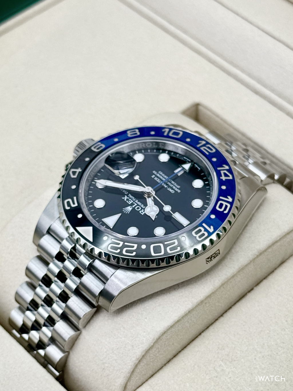 NEW 2026 Rolex GMT-Master II "Batgirl" 40mm 126710BLNR Jubilee (STICKERED)