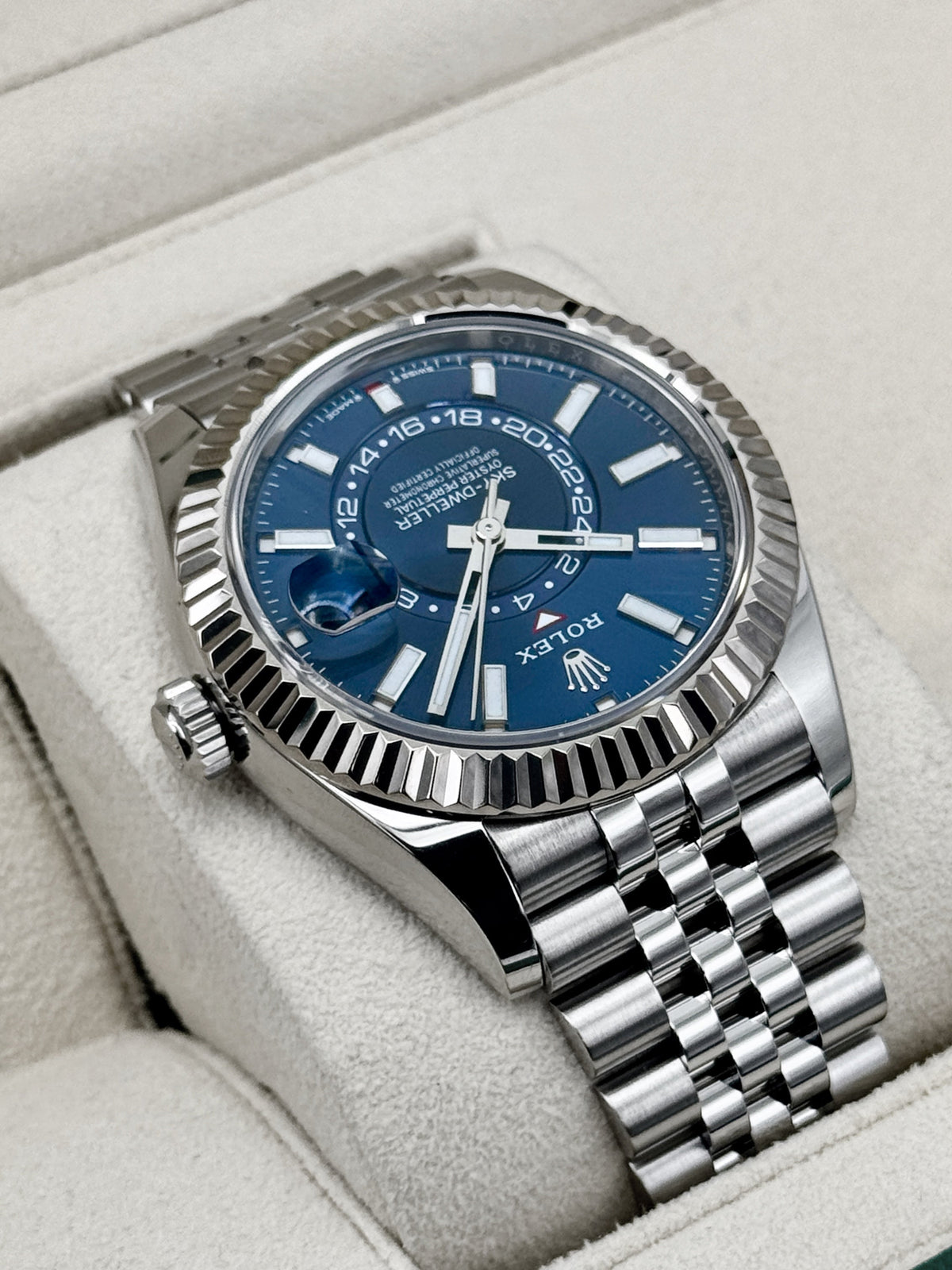 2024 Rolex Sky-Dweller 42mm 336934 Jubilee Blue Dial