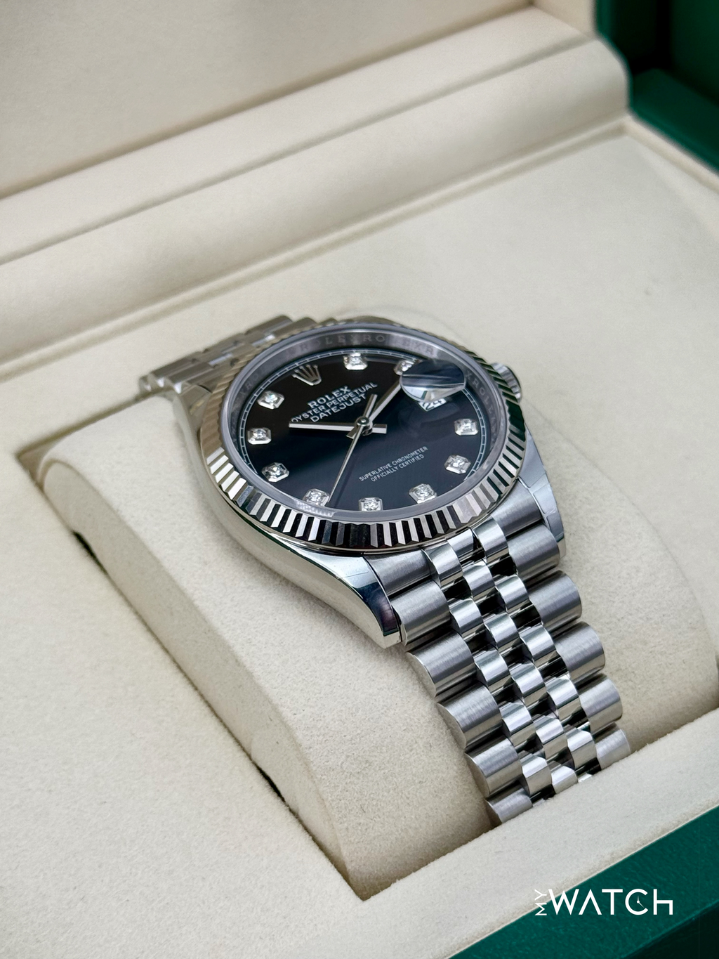 NEW 2026 Rolex Datejust 36mm 126234 Jubilee Black Diamond Dial