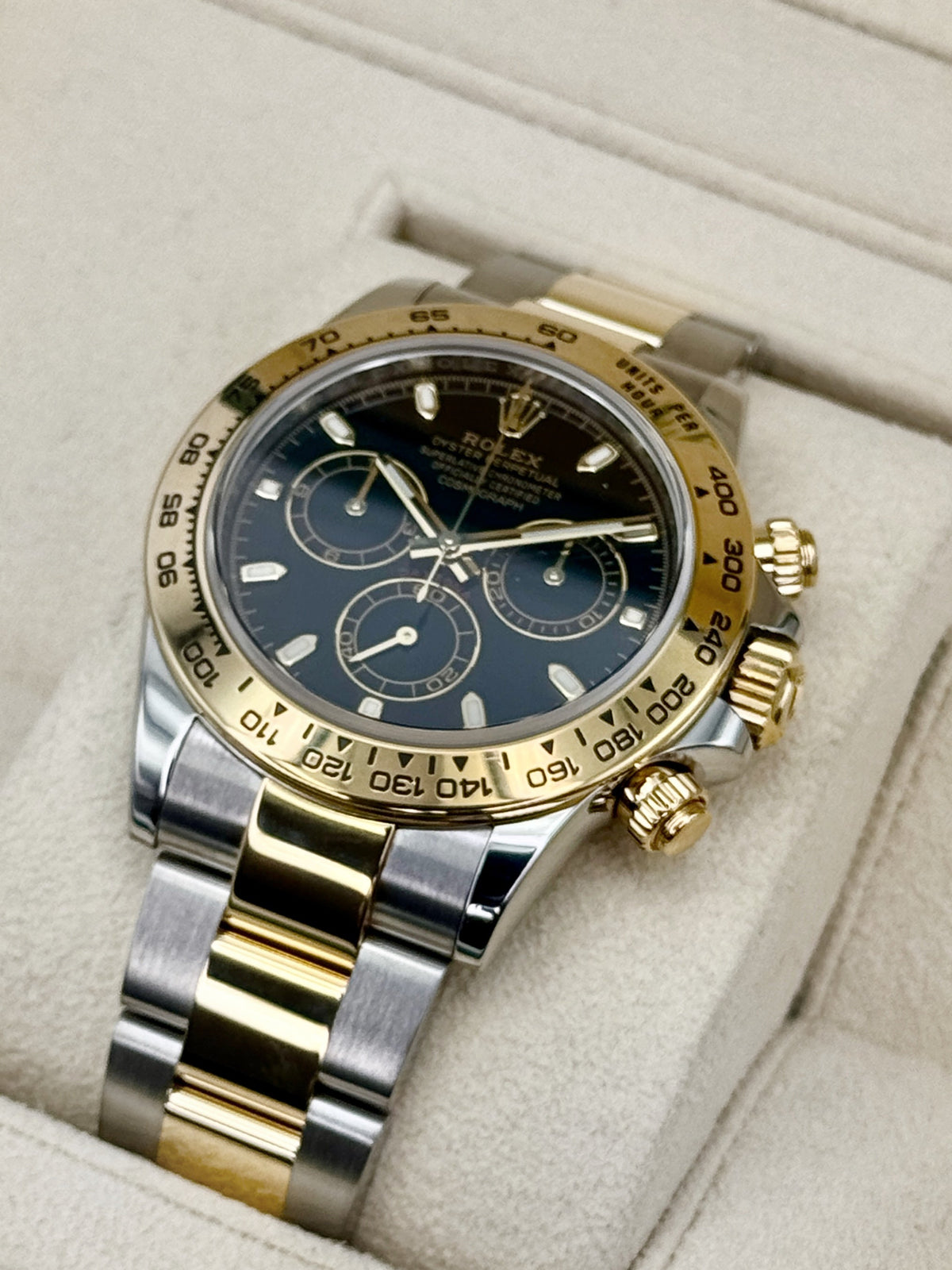 2022 Rolex Daytona 40mm 116503 Two-Tone Black Dial