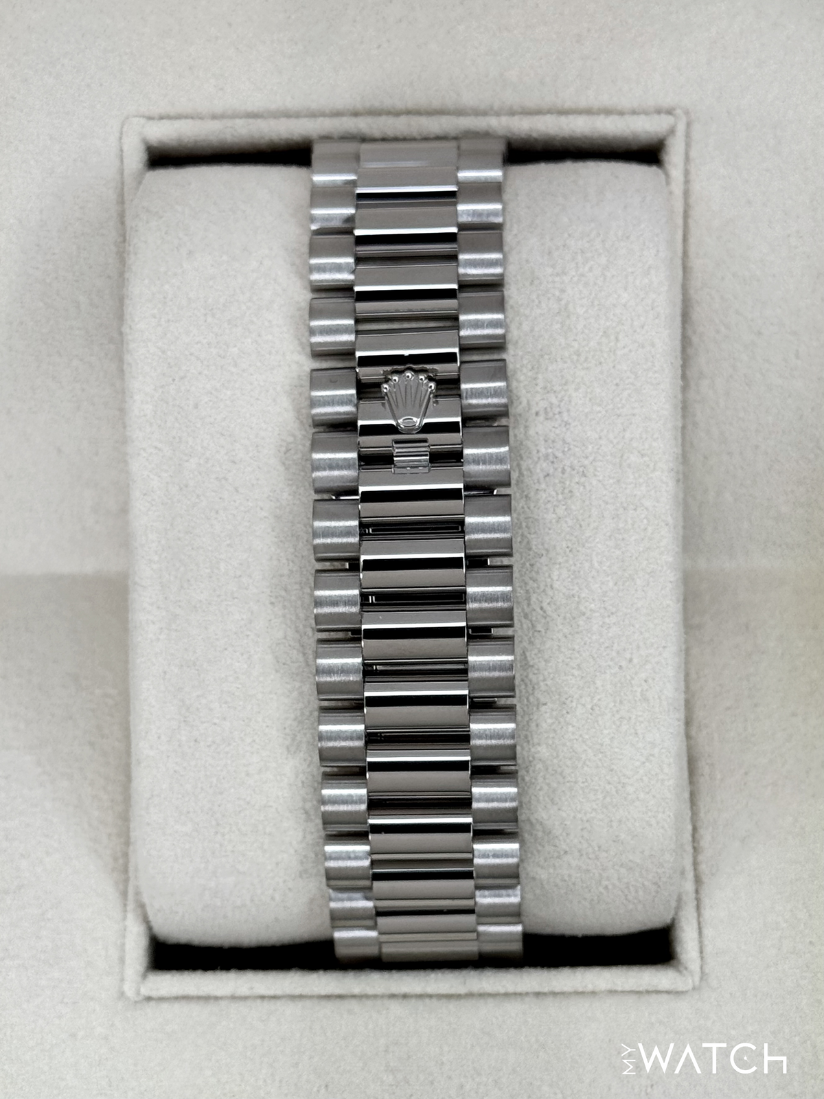 NEW 2025 Rolex Day-Date 40mm 228239 Presidential White Gold Meteorite Dial