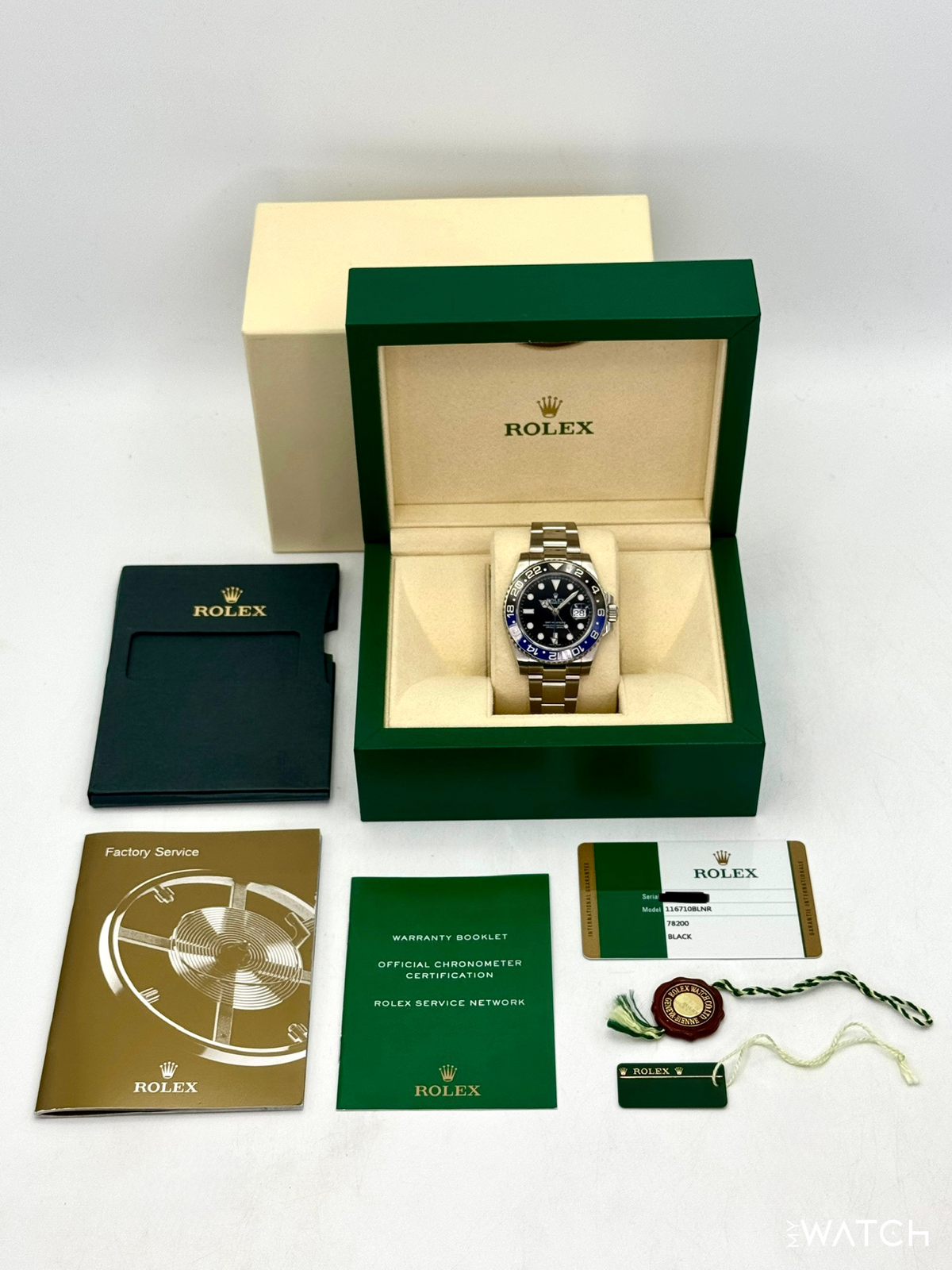 2014 Rolex GMT-Master II "Batman" 40mm 116710BLNR Oyster