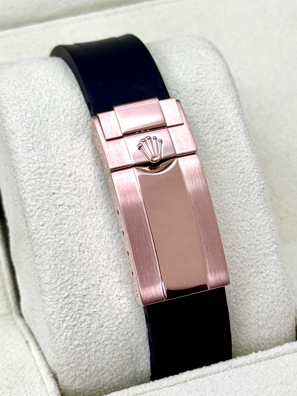 2012 Rolex Daytona 40mm 116515LN Rose Gold Oysterflex Chocolate Dial