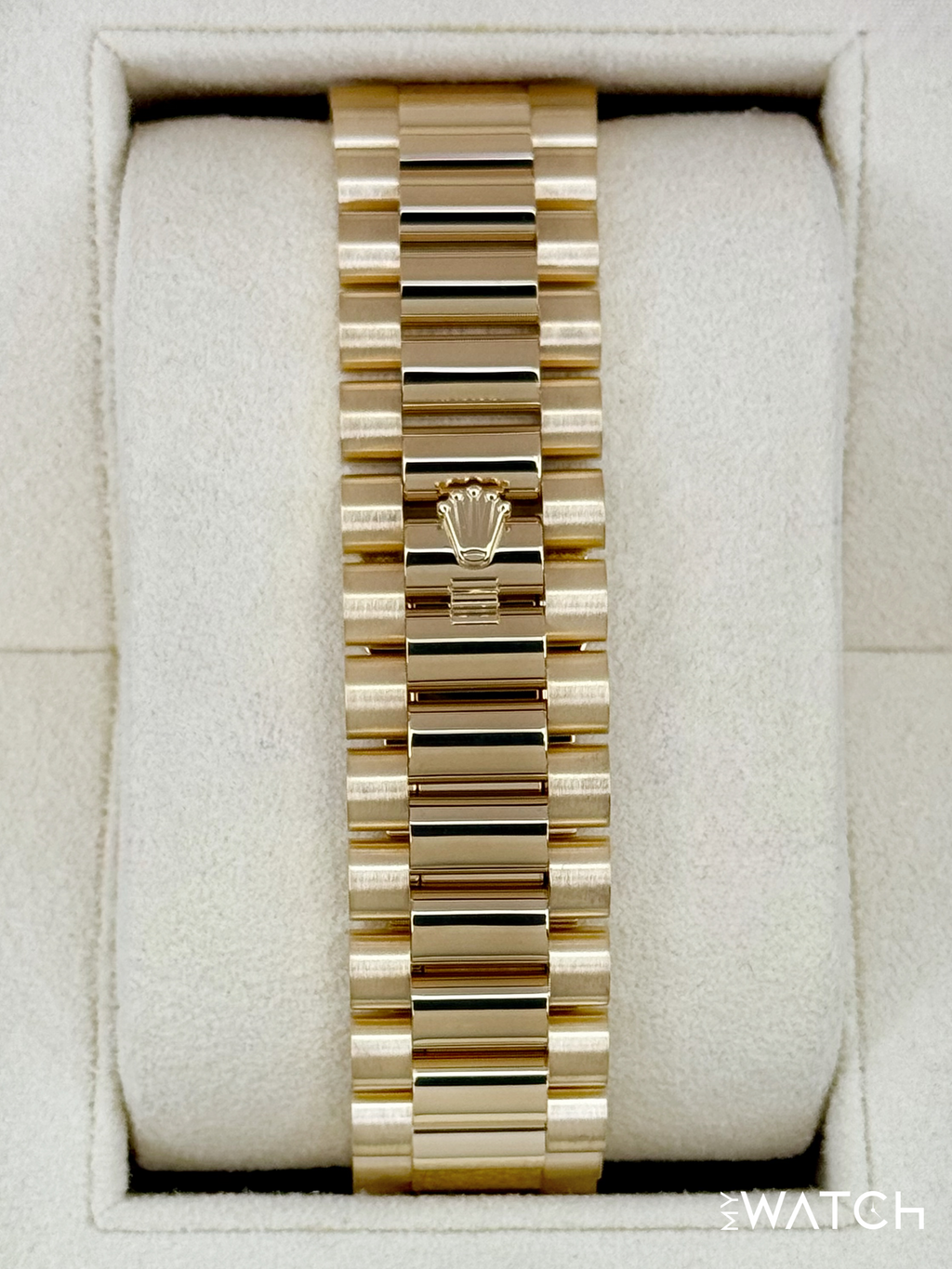 2021 Rolex Day-Date 40mm 228238 Presidential Champagne Roman Numeral Dial