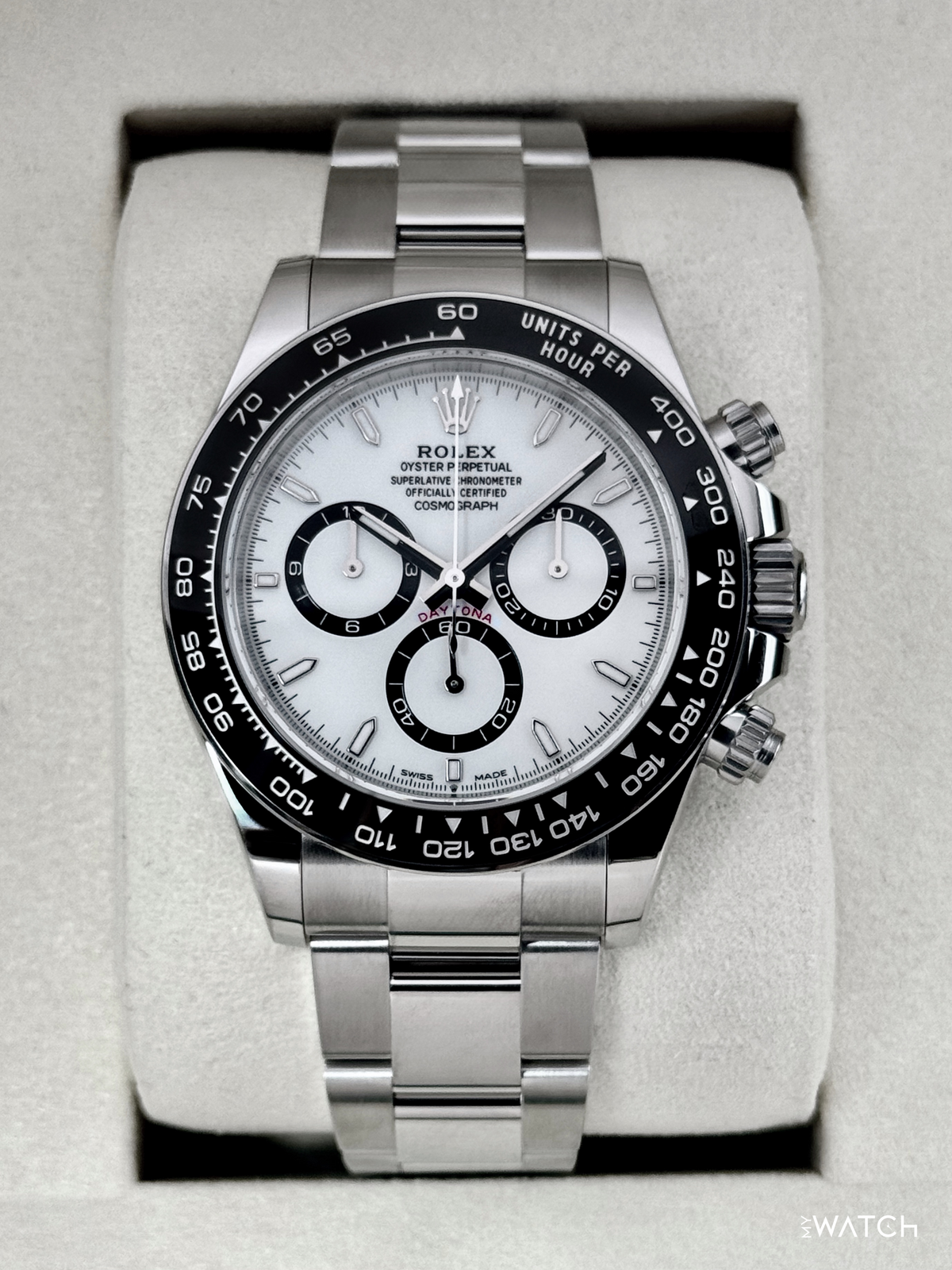 NEW 2025 Rolex Daytona 40mm 126500LN Stainless Steel Panda Dial