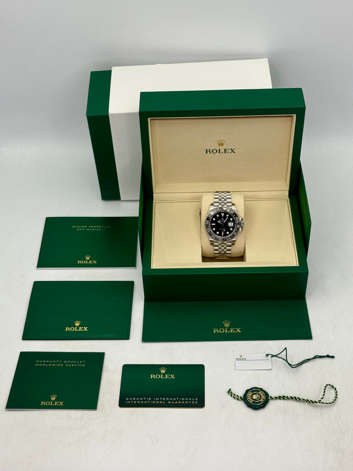 2025 Rolex GMT-Master II "Bruce Wayne" 40mm 126710GRNR Jubilee