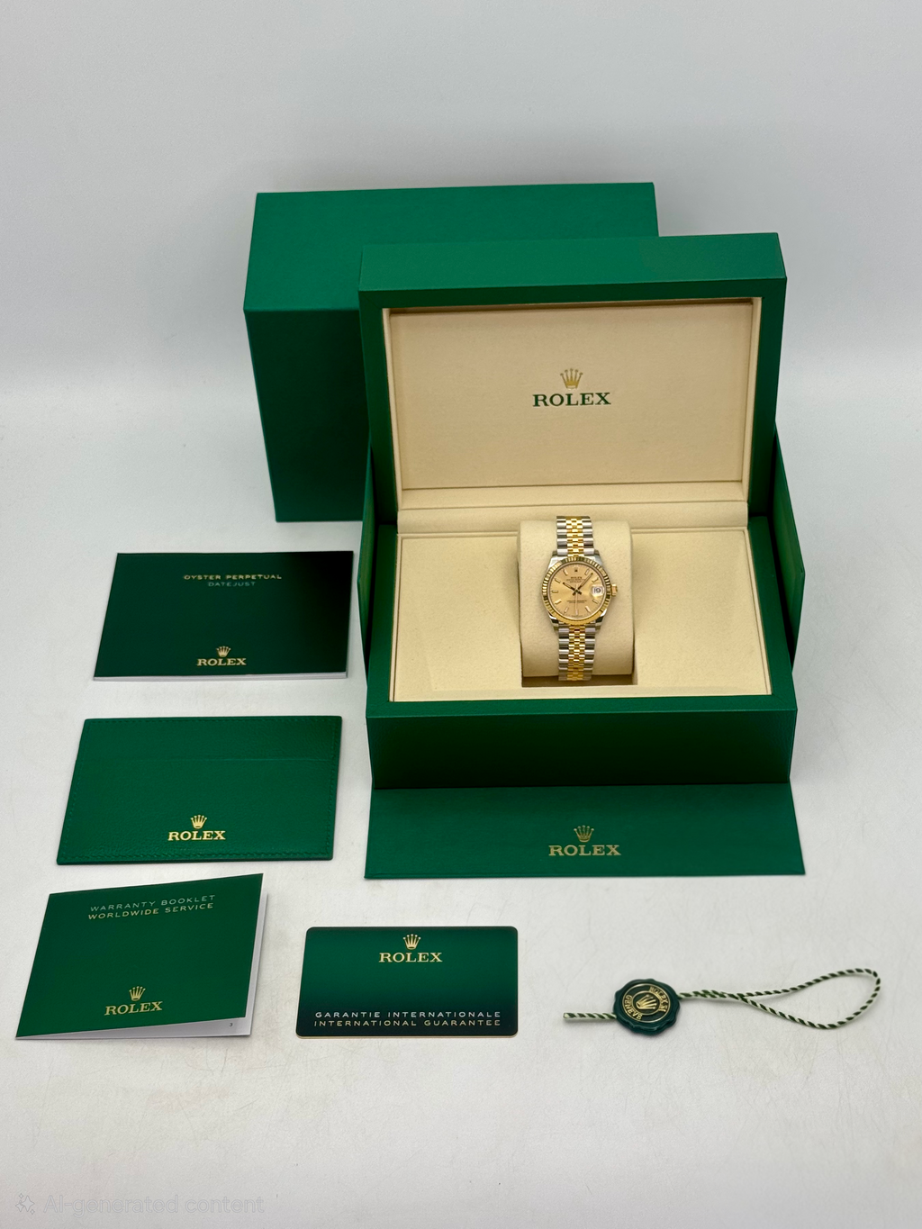 NEW 2026 Rolex Datejust 31mm 278273 Two-Tone Jubilee Champagne Dial