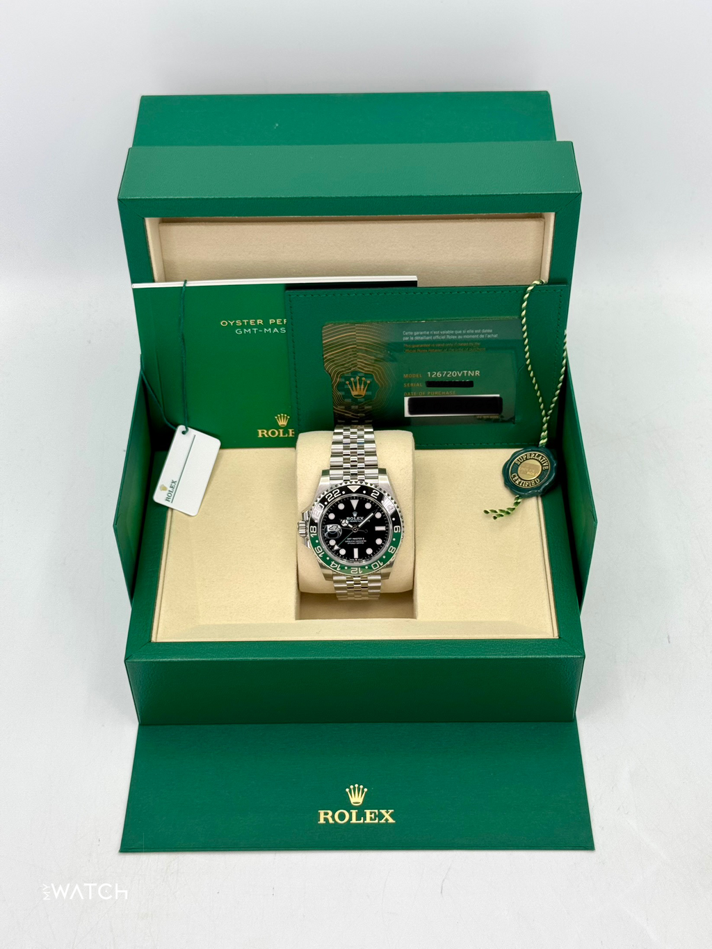 NEW 2026 Rolex GMT-Master II Sprite 40mm 126720VTNR Jubilee