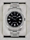 2023 Rolex Oyster Perpetual 41mm 124300 Black Dial