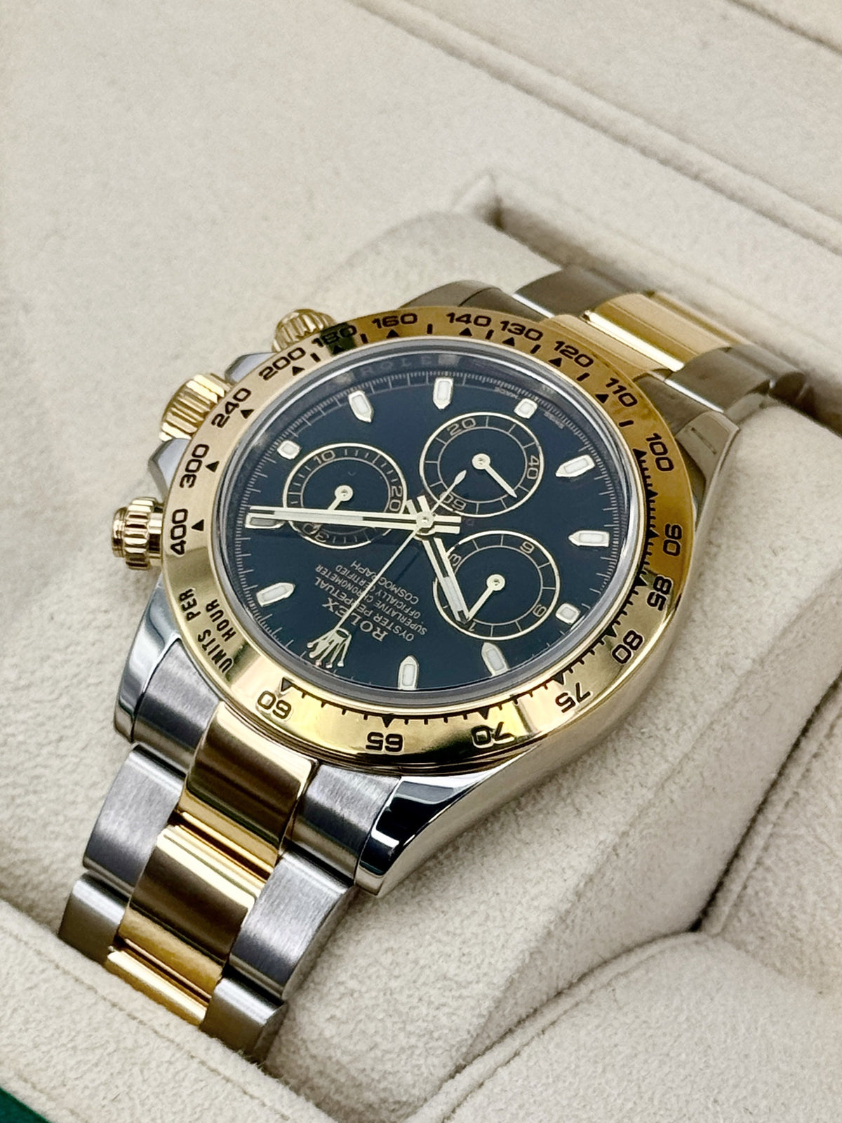 2022 Rolex Daytona 40mm 116503 Two-Tone Black Dial