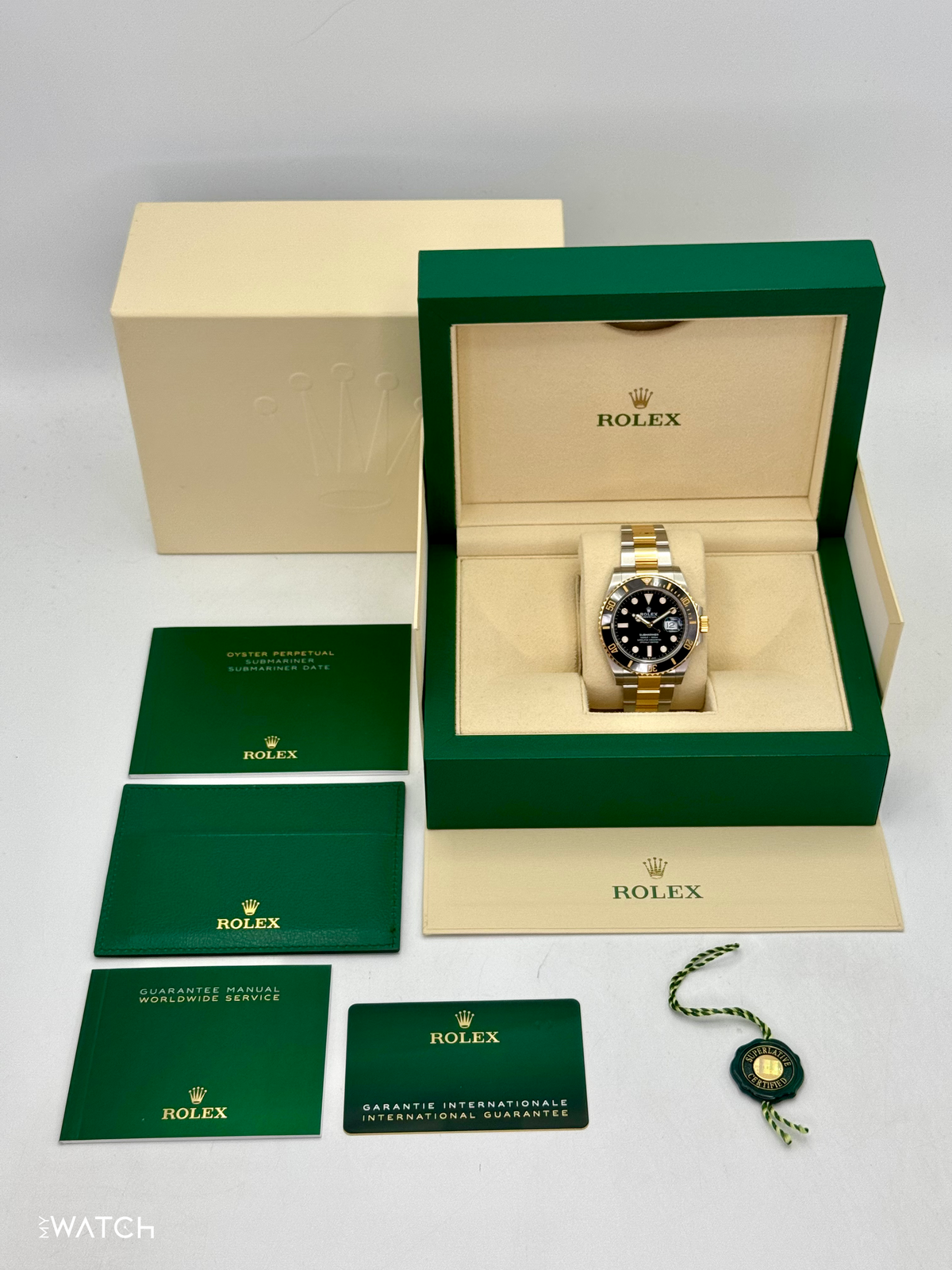2024 Rolex Submariner 41mm 126613LN Two-Tone Black Dial